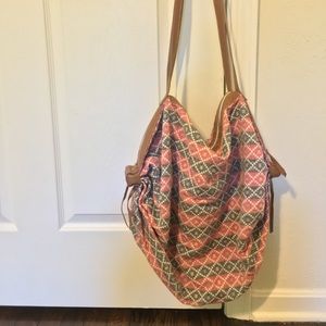Vintage Noonday Dhaka Tote